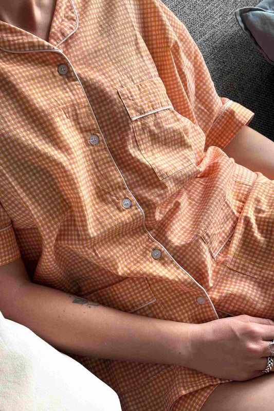 Vichy Short Pajama Set